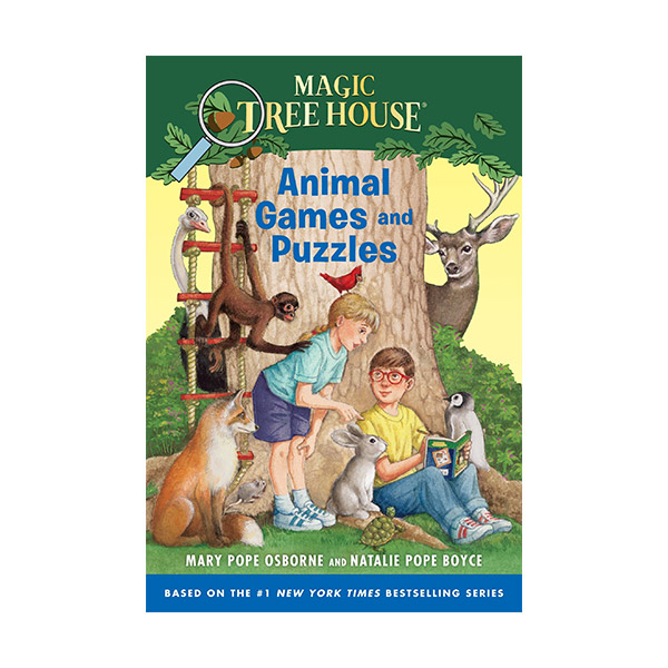 Magic Tree House : Animal Games and Puzzles (Paperback)