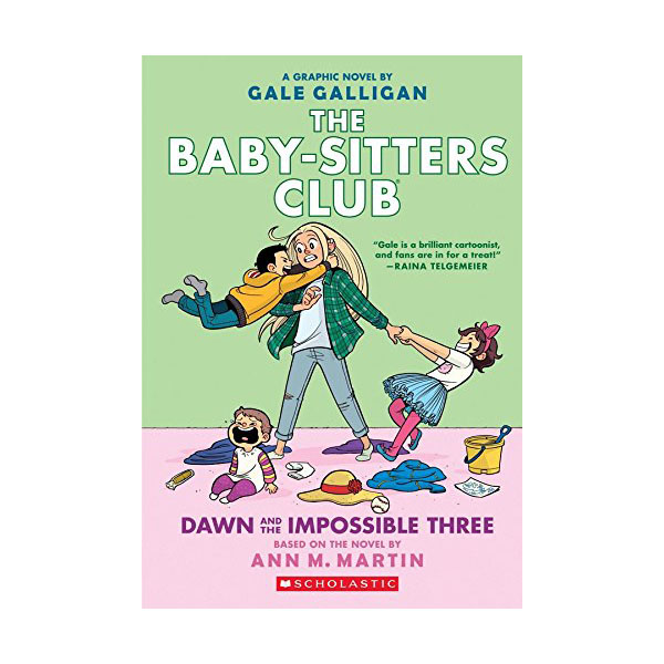 [적립금 3배★] [넷플릭스] The Baby-Sitters Club Graphix #05 : Dawn and the Impossible Three (Paperback, Full-Color Edition)