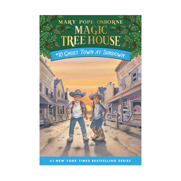  Magic Tree House #10 : Ghost Town At Sundown (Paperback)
