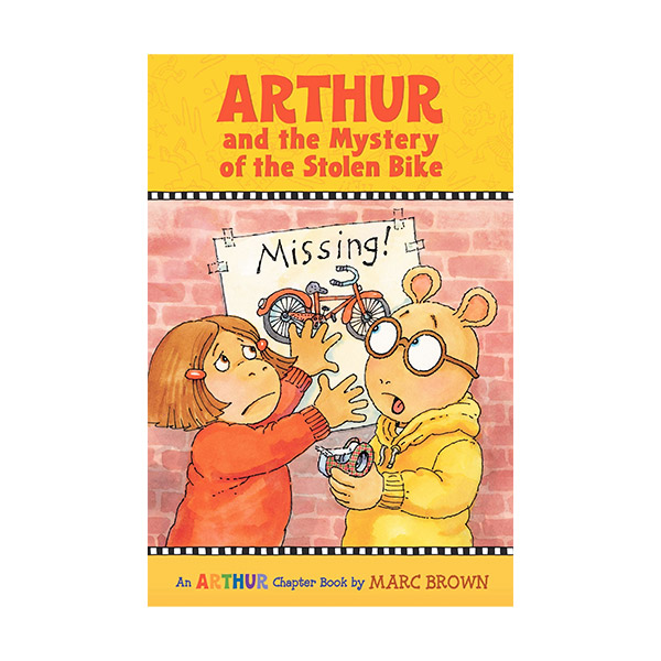 [★탈것]Arthur Chapter Book #08: Mystery of the Stolen Bike (Paperback)
