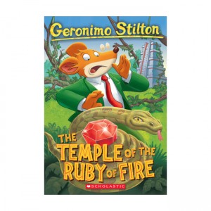 Geronimo Stilton #14 : Temple of the Ruby of Fire (Paperback)