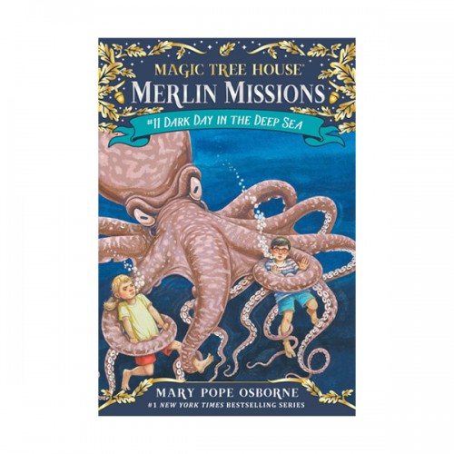 ▣언더더씨▣ Magic Tree House Merlin Missions #11 : Dark Day in the Deep Sea (Paperback)