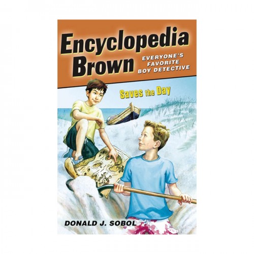 Encyclopedia Brown #07 : Encyclopedia Brown Savees the Day (Paperback)