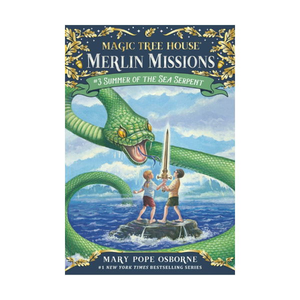 ▣언더더씨▣ Magic Tree House Merlin Missions #03 : Summer of the Sea Serpent (Paperback)