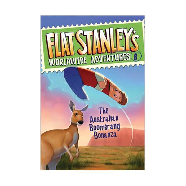 Flat Stanley's Worldwide Adventures Series #08 : The Australian Boomerang Bonanza (Paperback)