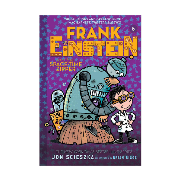 Frank Einstein #06 : Frank Einstein and the Space-Time Zipper (Paperback)