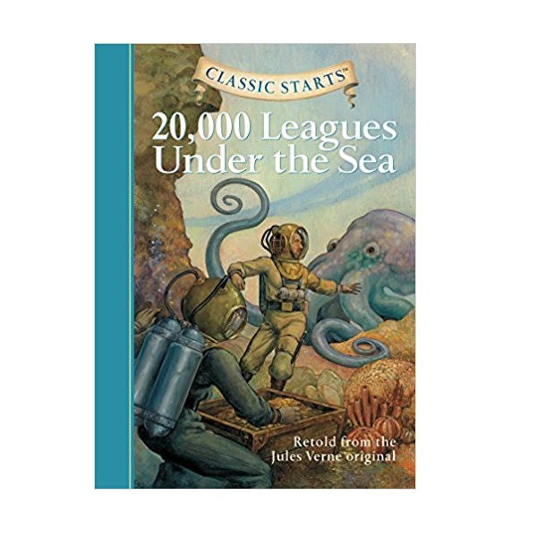 ▣언더더씨▣ Classic Starts: 20,000 Leagues Under the Sea (Hardcover)