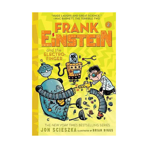 Frank Einstein #02 : Frank Einstein and the Electro-Finger (Paperback)