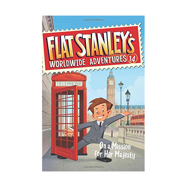 Flat Stanley's Worldwide Adventures #14 : On a Mission for Her Majesty (Paperback)
