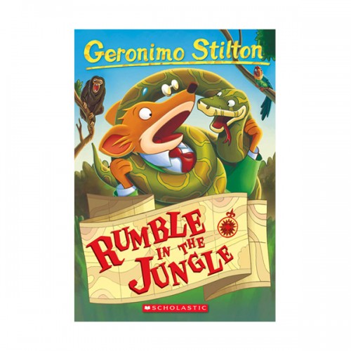 Geronimo Stilton #53 : Rumble in the Jungle (Paperback)