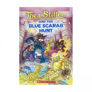 Geronimo : Thea Stilton #11 : Thea Stilton and the Blue Scarab Hunt (Paperback)