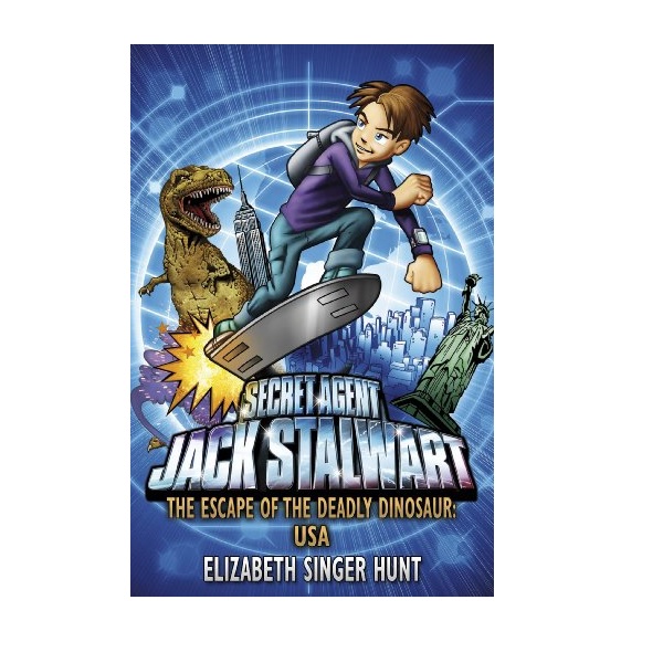 Secret Agent Jack Stalwart #01 : The Escape of the Deadly Dinosaur : USA (Paperback, 영국판)
