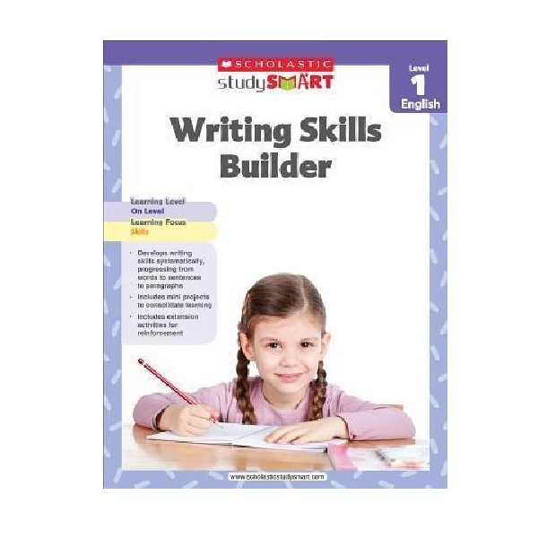 Scholastic Study Smart : Writing Skills Builder Level 1 (Paperback)