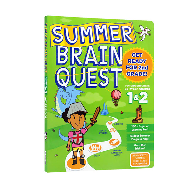 Summer Brain Quest : Between Grades 1 & 2 (Paperback)