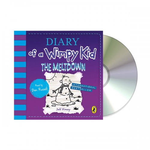 [★사은품 증정]Diary of a Wimpy Kid #13 : The Meltdown (Audio CD, 영국판)(도서미포함)