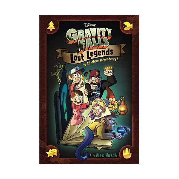 Gravity Falls : Lost Legends: 4 All-New Adventures! (Hardcover)