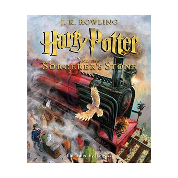[일러스트판/미국판] 해리포터 #01 : Harry Potter and the Sorcerer's Stone (Hardcover, 풀컬러)