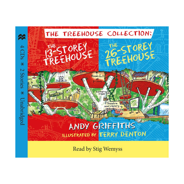 ★Treehouse★나무집 13-26층 오디오CD : The 13 & 26 Storey Treehouse Collection (Audio CD 4장, UK)(도서미포함)
