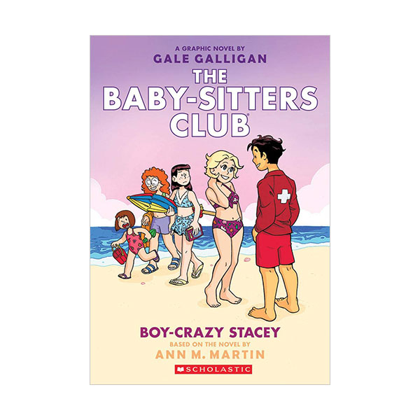 [넷플릭스] The Baby-Sitters Club Graphix #07 : Boy-Crazy Stacey (Paperback, Full-Color Edition)
