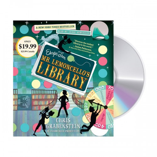 [모닝캄 2015-16 위너] 레몬첼로 도서관 #01 : Escape from Mr. Lemoncello's Library (Audio CD) (도서미포함)