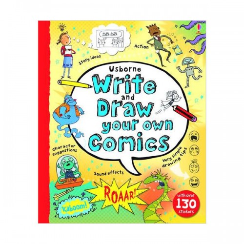 ★어스본★Write and Draw Your Own Comics (Spiral-bound, 영국판)