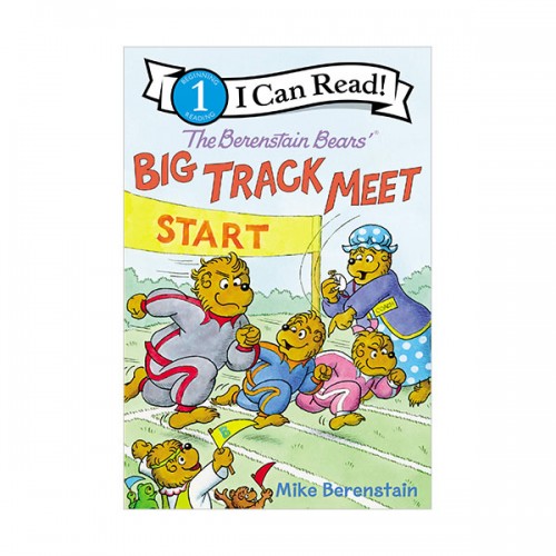 ★Spring Animal★ I Can Read 1 : The Berenstain Bears’ Big Track Meet (Paperback)