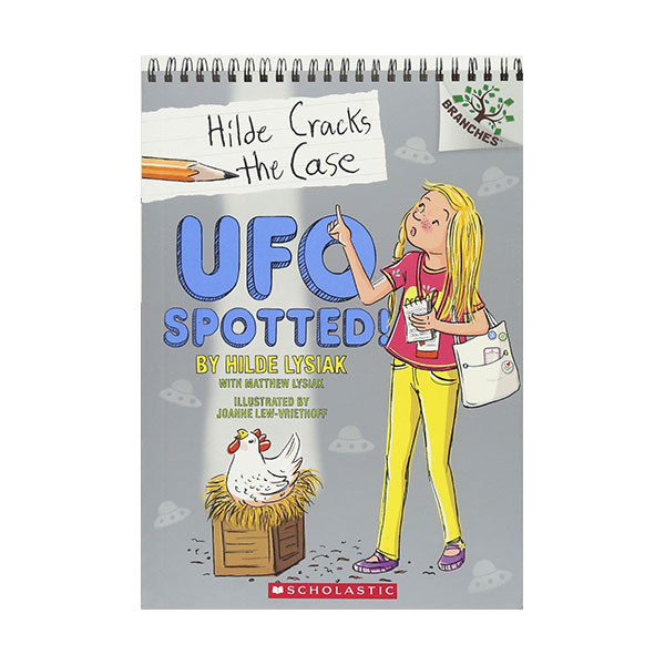[브랜치스] Hilde Cracks the Case #04 : UFO Spotted! (Paperback)