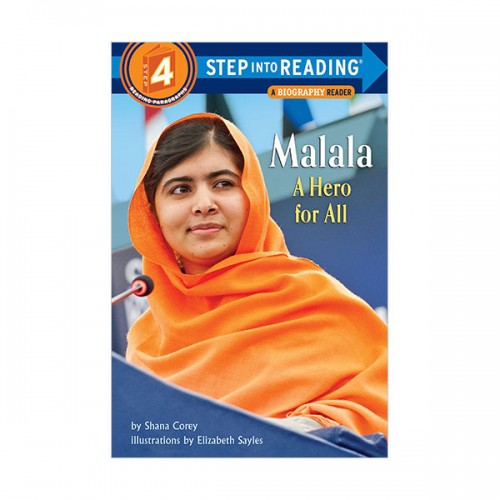 Step Into Reading 4 : Malala : A Hero for All (Paperback)