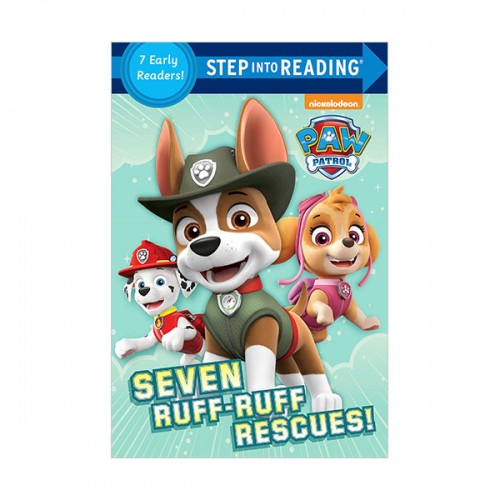 Step Into Reading 1 & 2 : Seven Ruff-Ruff Rescues!  (Paperback)