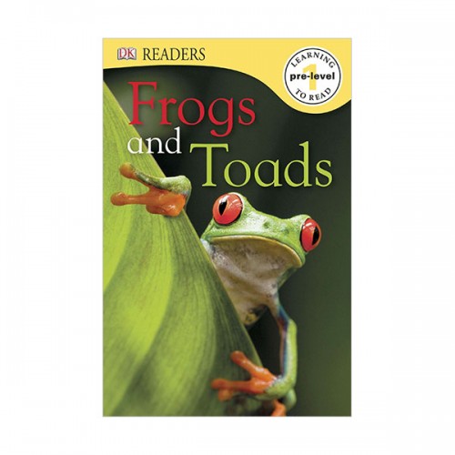 ★Spring★DK Readers Pre-Level : Frogs and Toads (Paperback)