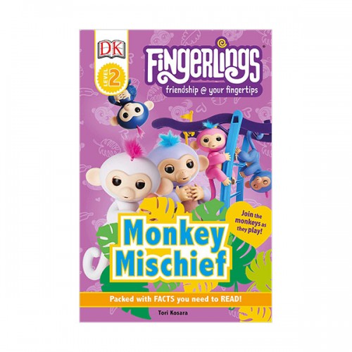 DK Readers 2 : Fingerlings : Monkey Mischief (Paperback)