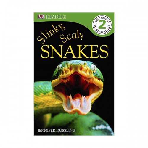 DK Readers 2 : Slinky, Scaly Snakes (Paperback)