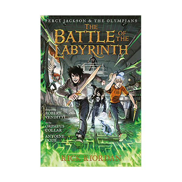 Percy Jackson and the Olympians Graphic Novel #04 : The Battle of the Labyrinth (Paperback)