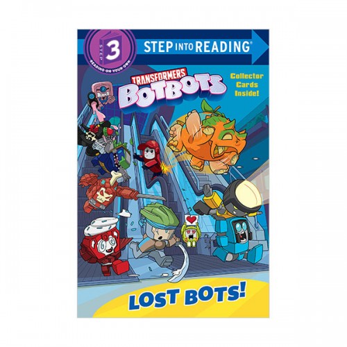 Step Into Reading 3 : Transformers BotBots : Lost Bots! (Paperback)