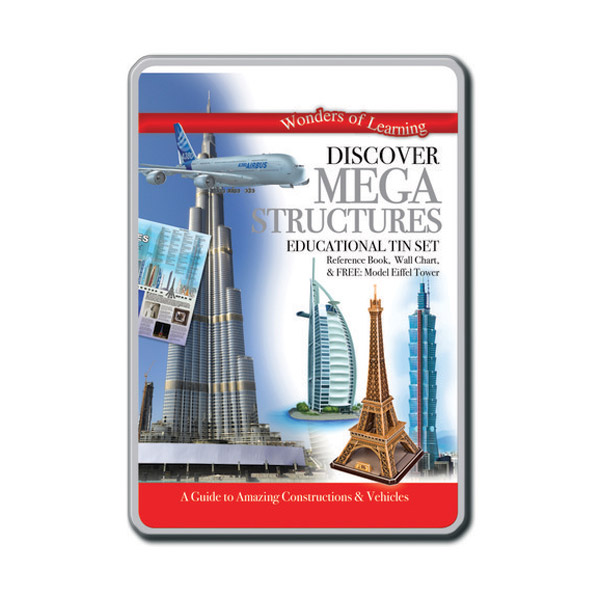 Wonders of Learning : Discover Mega Structures (Educational Tin Set, 영국판)