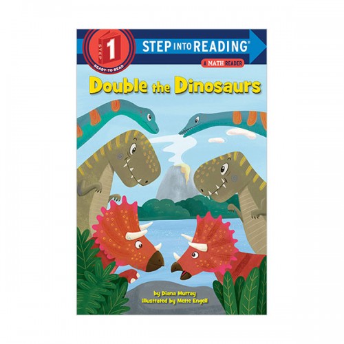Step Into Reading 1 : A Math Reader : Double the Dinosaurs (Paperback)