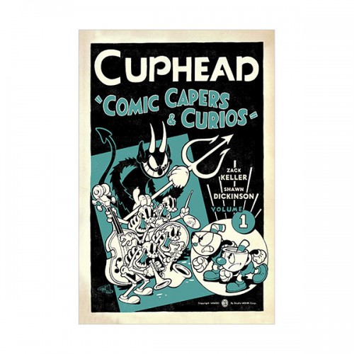 [넷플릭스] Cuphead Volume 01 : Comic Capers & Curios (Paperback)