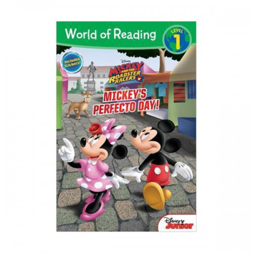 World of Reading Level 1 : Mickey and the Roadster Racers : Mickey's Perfecto Day (Paperback)