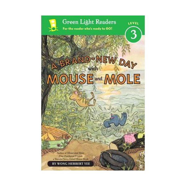 Green Light Readers Level 3 : Mouse and Mole : Brand-New Day With Mouse and Mole (Paperback)