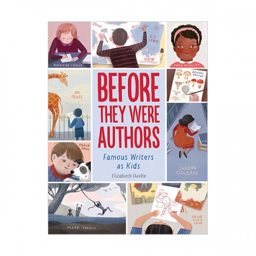 Before They Were Authors: Famous Writers as Kids (Hardcover)