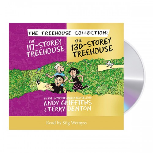 나무집 117-130층 오디오CD : The 117 & 130 Storey Treehouse Collection (Audio CD 4장, 영국판)(도서미포함)
