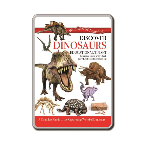 Wonders of Learning : Discover Dinosaurs (Educational Tin Set, 영국판)