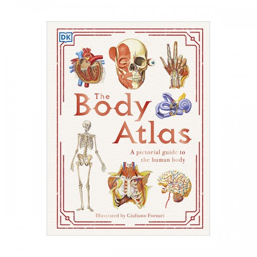 The Body Atlas : A Pictorial Guide to the Human Body (Hardcover, 영국판)