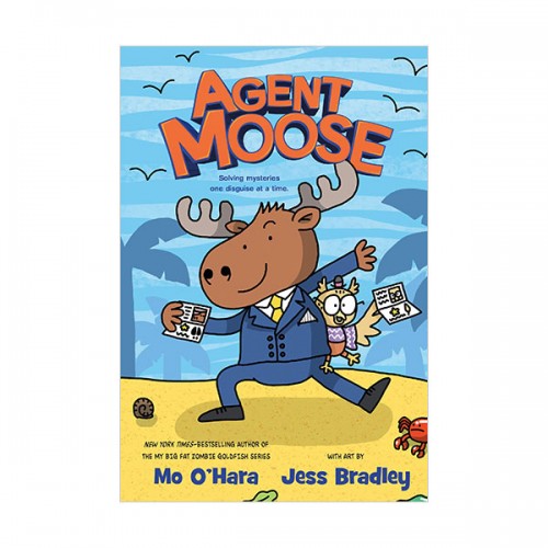 Agent Moose #01 : Agent Moose (Hardcover, Graphic Novel)