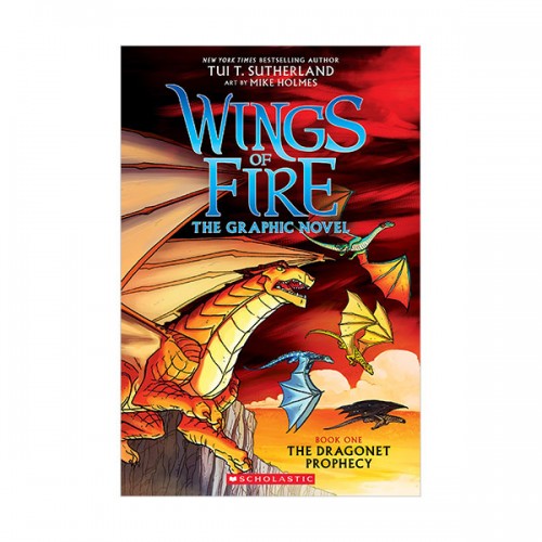 Wings of Fire Graphic Novel # 01 : The Dragonet Prophecy (Paperback)