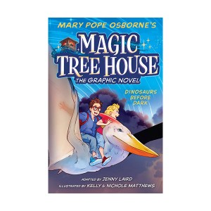 [★가을 여행]Magic Tree House Graphic Novel #01 : Dinosaurs Before Dark (Paperback)