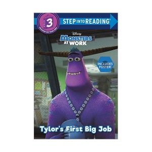 Step into Reading 3 : Disney Monsters at Work : Tylor's First Big Job (Paperback)