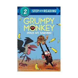 Step into Reading 2 : Grumpy Monkey Ready, Set, Bananas! (Paperback)