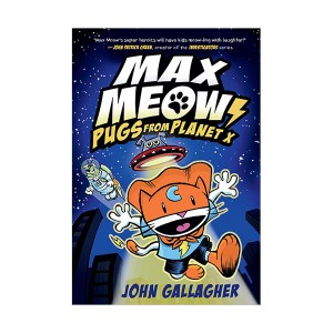 Max Meow #03 : Pugs from Planet X (Hardcover, Graphic Novel)
