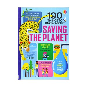 ★어스본★100 Things to Know About Saving the Planet (Hardcover, UK)